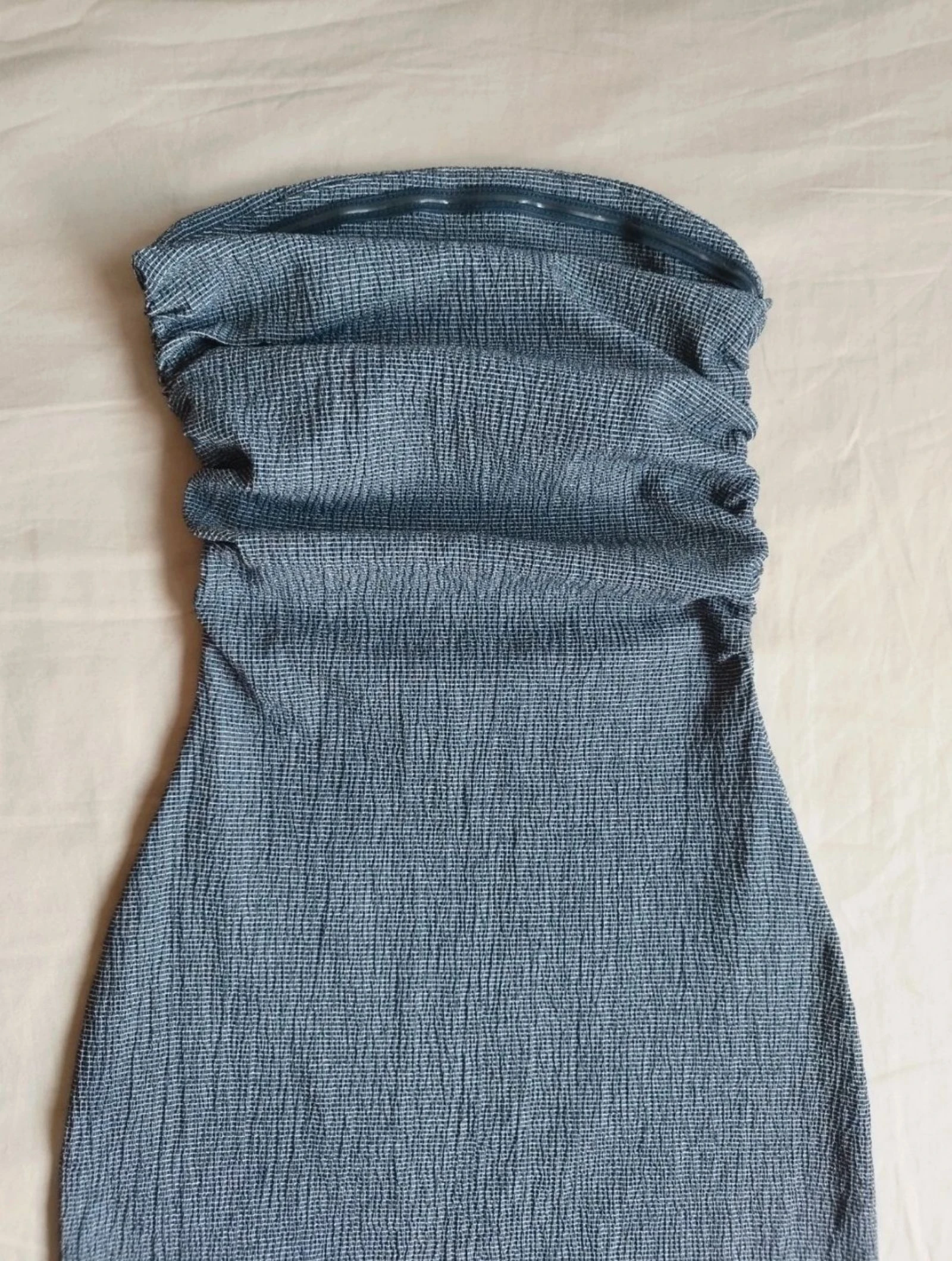 Vestido midi drapeado Zara P – photo 4